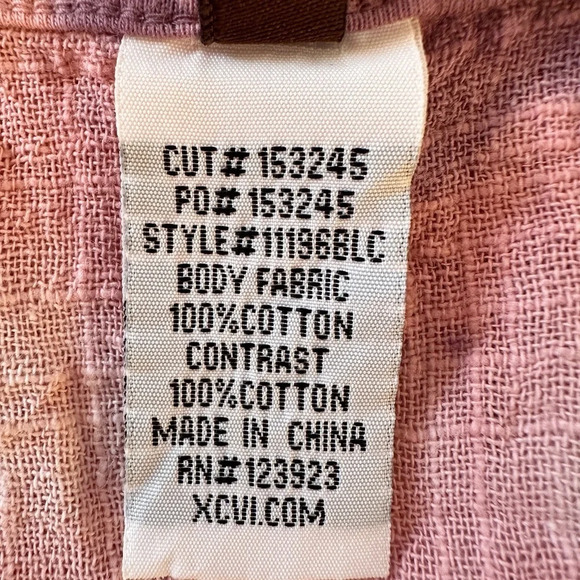 XCVI Gauze Tie Dye High Low Boho Top - XL - EUC - Picture 6 of 10